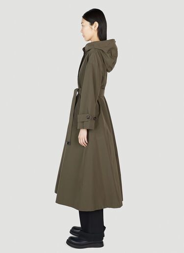 Max Mara 벨티드 트렌치 코트 Khaki max0251040
