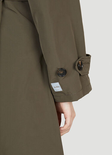 Max Mara 벨티드 트렌치 코트 Khaki max0251040