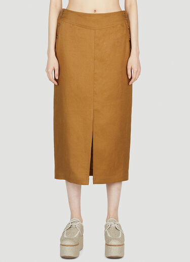 Max Mara 사르다 스커트 브라운 max0252025