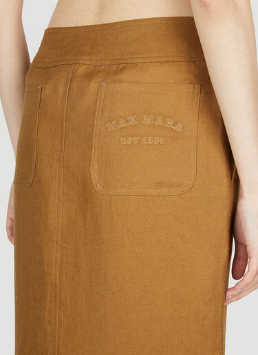 Max Mara 사르다 스커트 브라운 max0252025