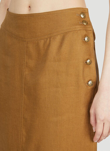 Max Mara 사르다 스커트 브라운 max0252025