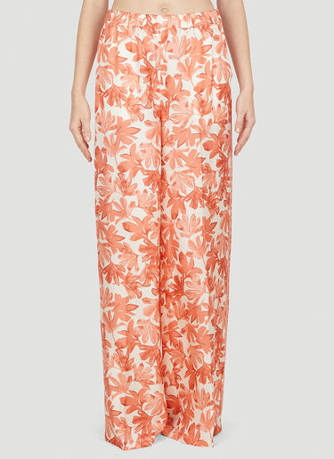 Max Mara 유밀 릴랙스드 팬츠 오렌지 max0252029