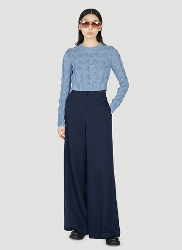 Sfinge Sweater Max Mara Sfinge Sweater Light Blue max0252044