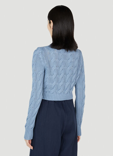 Max Mara 스핑크스 스웨터 라이트 블루 max0252044