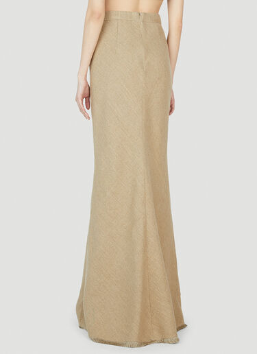 Max Mara 가비아 맥시 스커트 베이지 max0252049