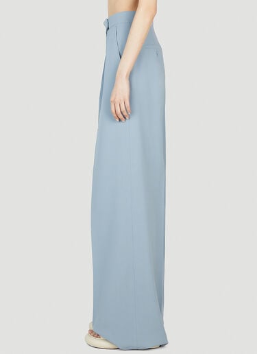 밈마 와이드 레그 팬츠 Max Mara 밈마 와이드 레그 팬츠 라이트 블루 max0252059
