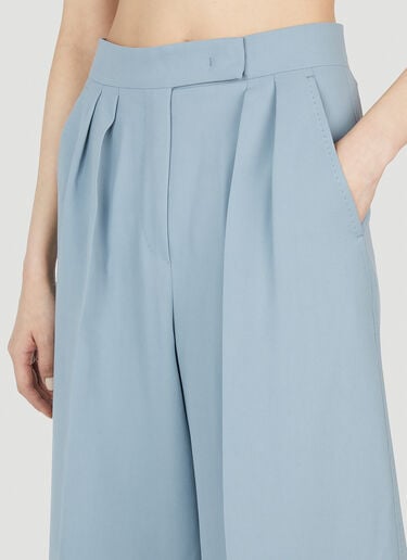 밈마 와이드 레그 팬츠 Max Mara 밈마 와이드 레그 팬츠 라이트 블루 max0252059