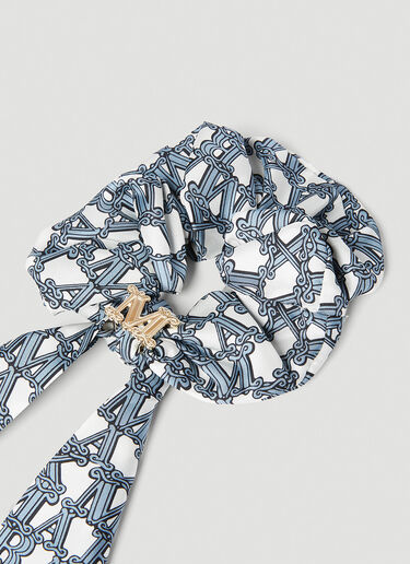 Max Mara 로고 스크런치 블루 max0252076