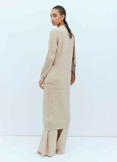 Max Mara 울 캐시미어 벨티드 카디건 베이지 max0254047