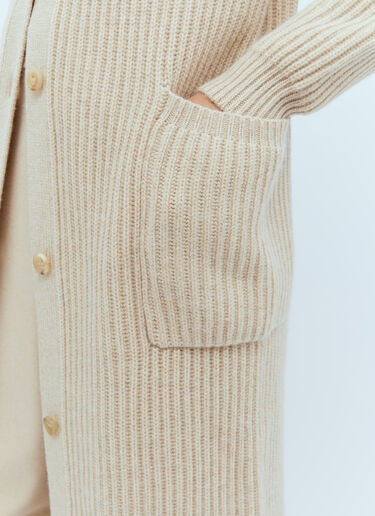 Max Mara 울 캐시미어 벨티드 카디건 베이지 max0254047
