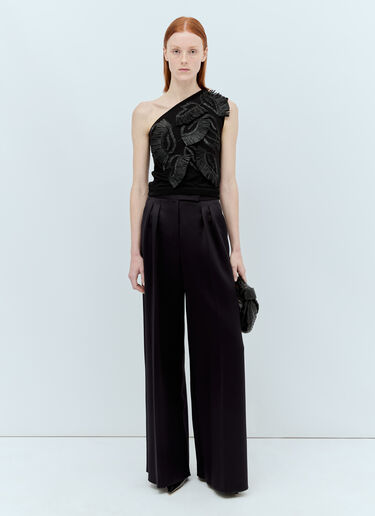 Scuba Jersey Pants Max Mara Scuba Jersey Pants Black max0255008