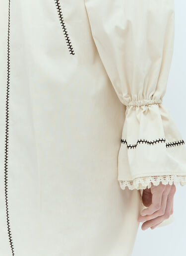 Max Mara 트윌 셔츠 원피스  크림 max0255017