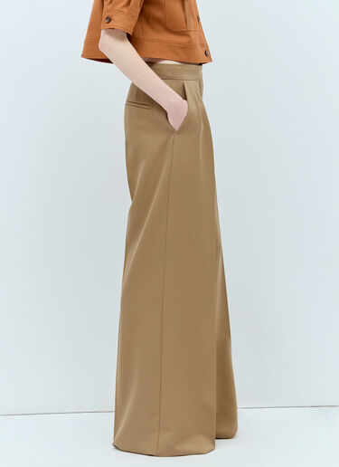 울 테일러드 팬츠 Max Mara 울 테일러드 팬츠 브라운 max0255019