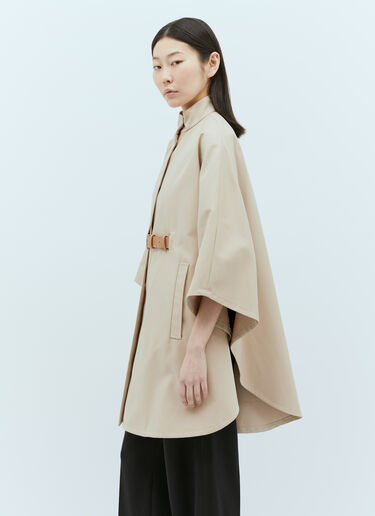 Max Mara 벨트 하이넥 코트  베이지 max0255039