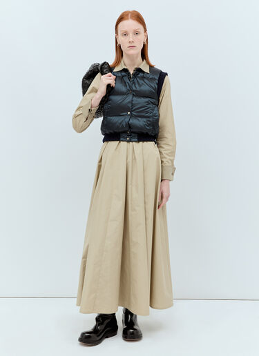 크롭 다운 베스트 Max Mara 크롭 다운 베스트 네이비 max0255053