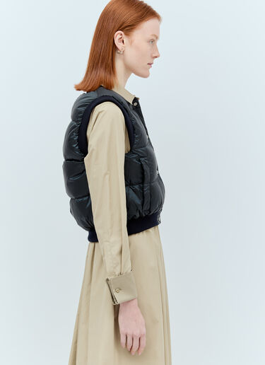 크롭 다운 베스트 Max Mara 크롭 다운 베스트 네이비 max0255053