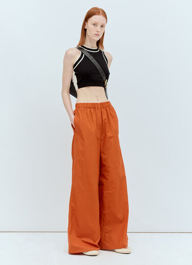 포플린 팬츠 Max Mara 포플린 팬츠 오렌지 max0256015
