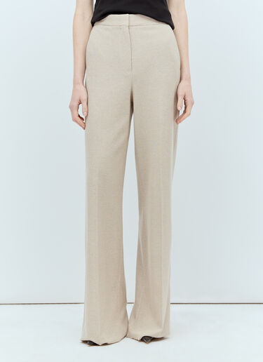 Max Mara 와이드 레그 테일러드 팬츠 그레이 max0256018