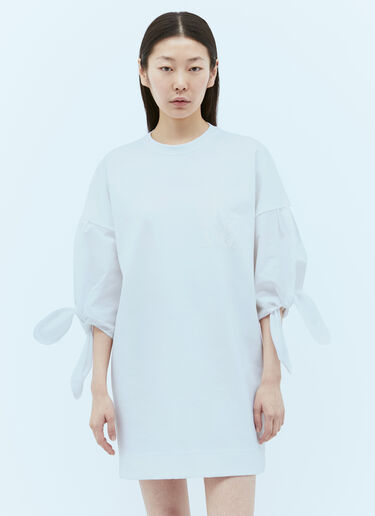 포플린 티셔츠 원피스 Max Mara 포플린 티셔츠 원피스 화이트 max0256029