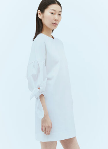 포플린 티셔츠 원피스 Max Mara 포플린 티셔츠 원피스 화이트 max0256029