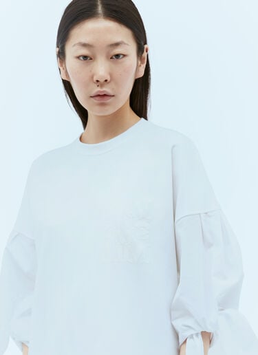 포플린 티셔츠 원피스 Max Mara 포플린 티셔츠 원피스 화이트 max0256029