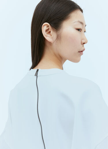 포플린 티셔츠 원피스 Max Mara 포플린 티셔츠 원피스 화이트 max0256029