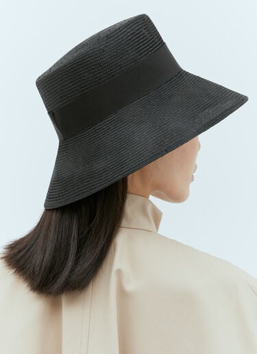 Woven Bucket Hat Max Mara Woven Bucket Hat Black max0256038
