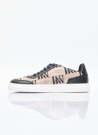ジャカード ラフィアエフェクト スニーカー Max Mara ジャカード ラフィアエフェクト スニーカー ベージュ max0256040