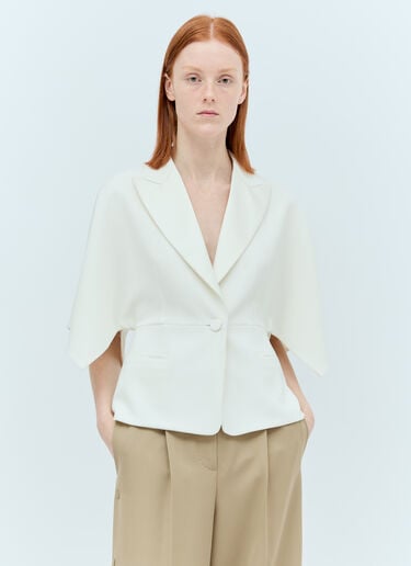 Cady Tuxedo Jacket Max Mara Cady Tuxedo Jacket White max0256043