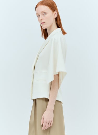 Cady Tuxedo Jacket Max Mara Cady Tuxedo Jacket White max0256043