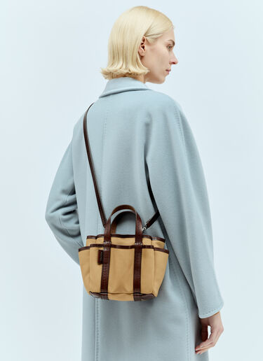 Max Mara Giardiniera Mini Tote Bag Brown max0256075