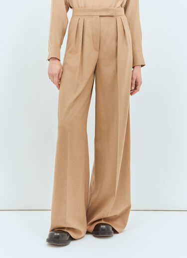 와이드 카멜 울 팬츠 Max Mara 와이드 카멜 울 팬츠 카멜 max0258009
