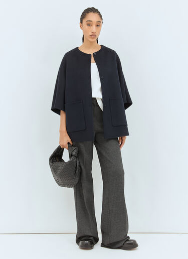 Max Mara 캐시미어. 케이프 네이비 max0258018