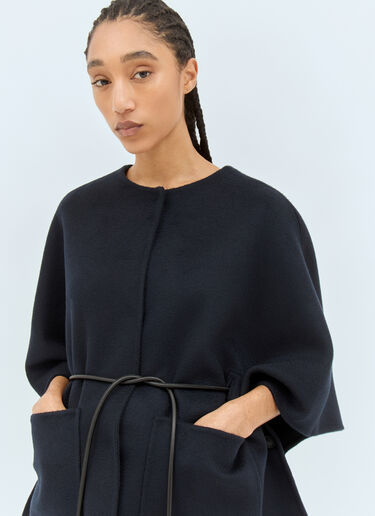 Max Mara 캐시미어. 케이프 네이비 max0258018