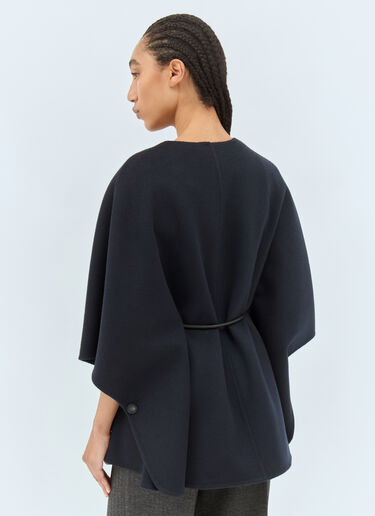 Max Mara 캐시미어. 케이프 네이비 max0258018