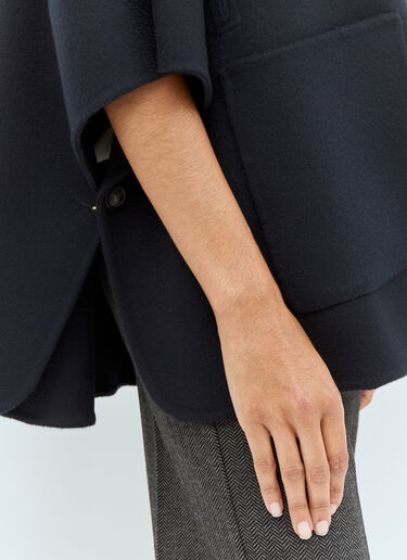 Max Mara 캐시미어. 케이프 네이비 max0258018