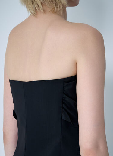 Max Mara Wool Waistcoat Black max0261004