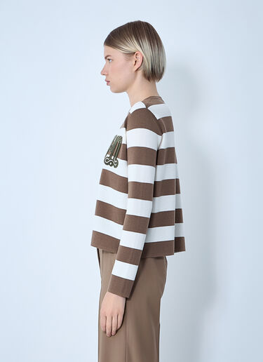 스트라이프 스웨터 Max Mara 스트라이프 스웨터 브라운 max0261005