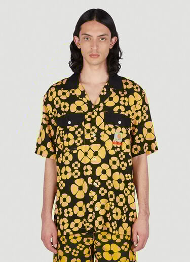 花卉印花衬衫 Marni x Carhartt 花卉印花衬衫 黄色 mca0150008