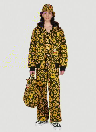 花卉印花连帽夹克 Marni x Carhartt 花卉印花连帽夹克 黄色 mca0150011