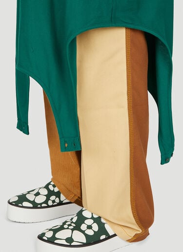 徽标 T 恤 Marni x Carhartt 徽标 T 恤 绿色 mca0150013