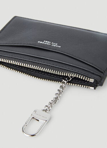 Logo Stamped Card Wallet Marc Jacobs Logo Stamped Card Wallet Black mcj0250043