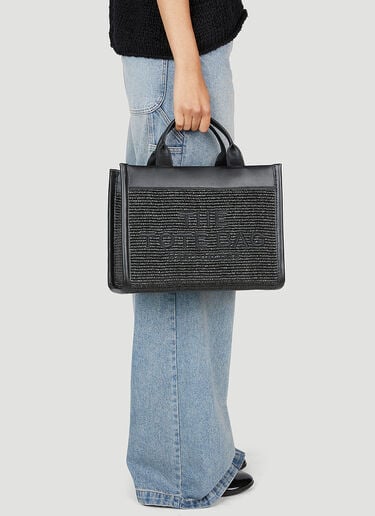Marc Jacobs DTM 编织中号托特包 黑色 mcj0253019
