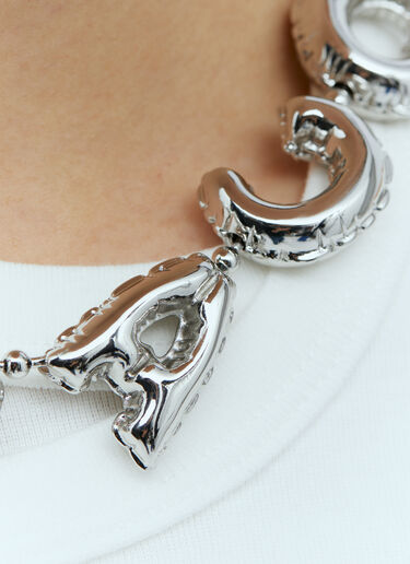 Marc Jacobs 气球项链 银色 mcj0254015