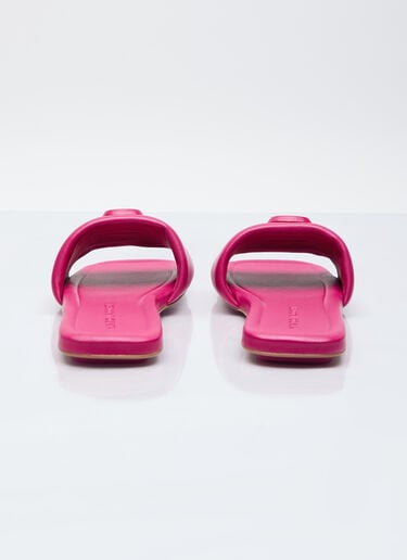 Marc Jacobs The J Marc 가죽 슬라이드 핑크 mcj0255002