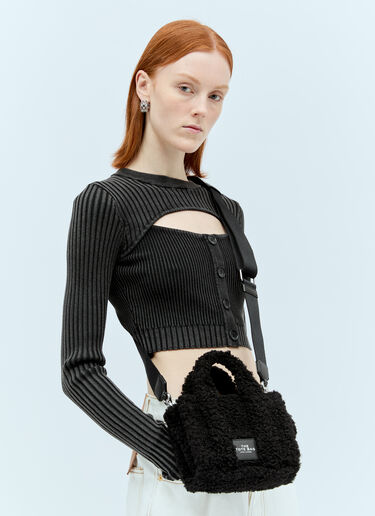 Marc Jacobs 더 테디 미니 토트백 블랙 mcj0255012