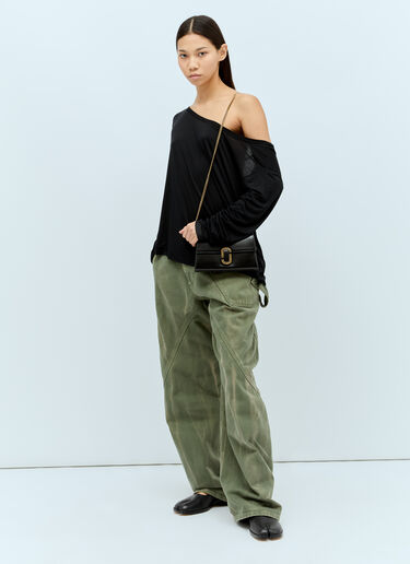 The St. Marc Chain Wallet Shoulder Bag Marc Jacobs The St. Marc Chain Wallet Shoulder Bag Black mcj0255023