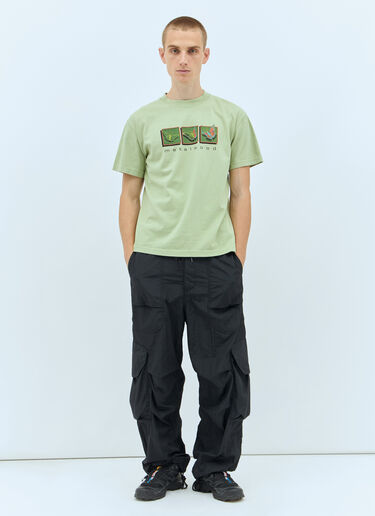 Metalmorphosis T-Shirt Metalwood Studio Metalmorphosis T-Shirt Green met0156013