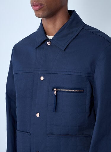 Moncler x Gilga Farm by Donald Glover 키슈 셔츠 재킷  네이비 mgf0162001