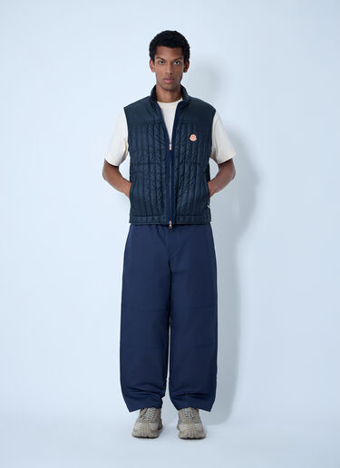 Moncler x Gilga Farm by Donald Glover 퀼팅 마감 베스트 네이비 mgf0162002